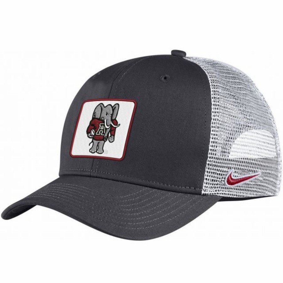 * Headwear | Nike Men'S Alabama Crimson Tide Grey Classic99 Trucker Hat