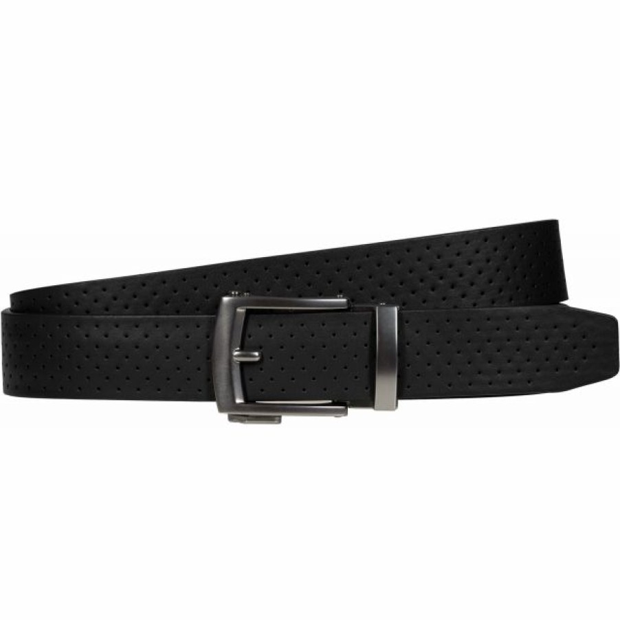 * Belts | Nike Men'S Cut Edge Perforated Acu Fit Golf Belt