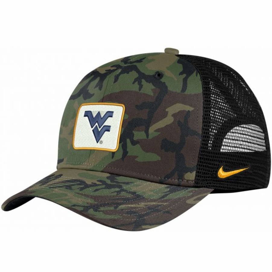 * Headwear | Nike Men'S West Virginia Mountaineers Camo Classic99 Trucker Hat