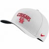 * Headwear | Nike Men'S Houston Cougars White Swoosh Flex Stretch Fit Hat