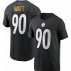 * Fitness Tops | Nike Men'S Pittsburgh Steelers Tj Watt #90 Legend Short-Sleeve T-Shirt