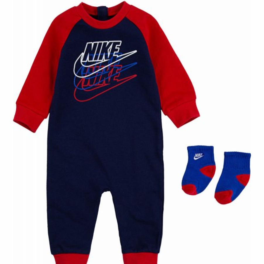 * Pants | Nike Infant Boys' Futura Coveralls And Socks Set