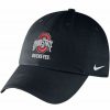 * Headwear | Nike Men'S Ohio State Buckeyes Campus Adjustable Black Hat