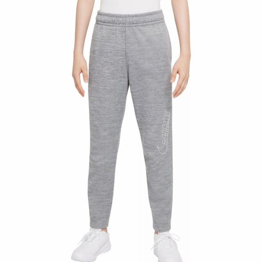 * Pants | Nike Boys' Therma-Fit Swoosh Tapered Pants