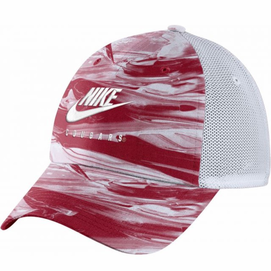 * Headwear | Nike Men'S Houston Cougars Red/White H86 Spring Break Adjustable Hat