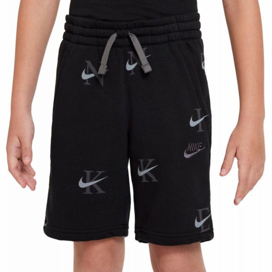 * Pants | Nike Boys' Nsw Club All Over Print Shorts