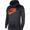 * Sweatshirts / Hoodies | Nike Men'S Therma Football Hoodie Black/White