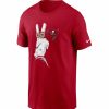 * Fitness Tops | Nike Men'S Tampa Bay Buccaneers Piece Sign Rings Red T-Shirt