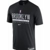 * Fitness Tops | Nike Men'S Brooklyn Nets Dri-Fit Practice T-Shirt