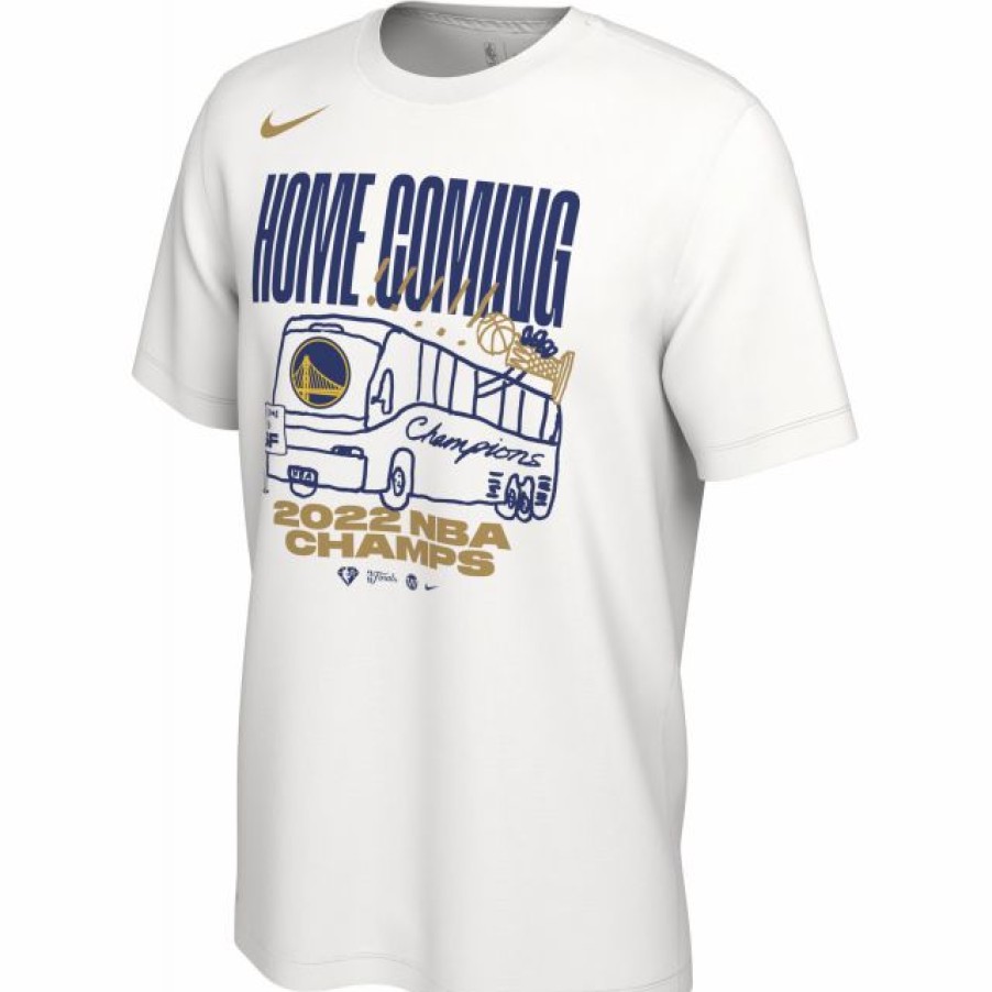 * Fitness Tops | Nike 2022 Nba Champions Golden State Warriors Parade T-Shirt