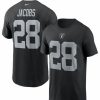 * Fitness Tops | Nike Men'S Las Vegas Raiders Josh Jacobs #28 Legend Short-Sleeve T-Shirt