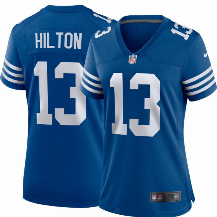 * Fitness Tops | Nike Women'S Indianapolis Colts T.Y. Hilton #13 Alternate Blue Game Jersey