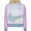 * Sweatshirts / Hoodies | Nike Jordan Girls' Swoosh Wrap Floral Hoodie