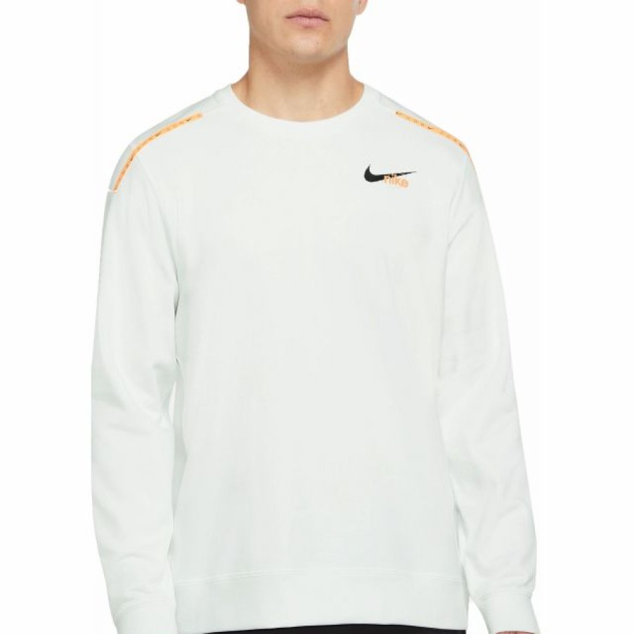 * Sweatshirts / Hoodies | Nike Dri-Fit D.Y.E Men'S Fitness Long-Sleeve Fleece Crew