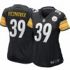 * Fitness Tops | Nike Women'S Pittsburgh Steelers Minkah Fitzpatrick #39 Black Game Jersey