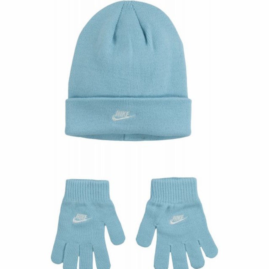 * Headwear | Nike Girls' Futura Beanie And Gloves Set