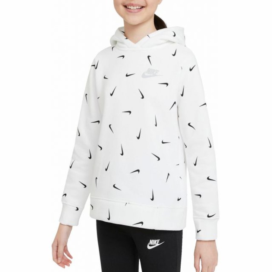 * Sweatshirts / Hoodies | Nike Girls' Sportswear Swooshfetti Pullover Hoodie