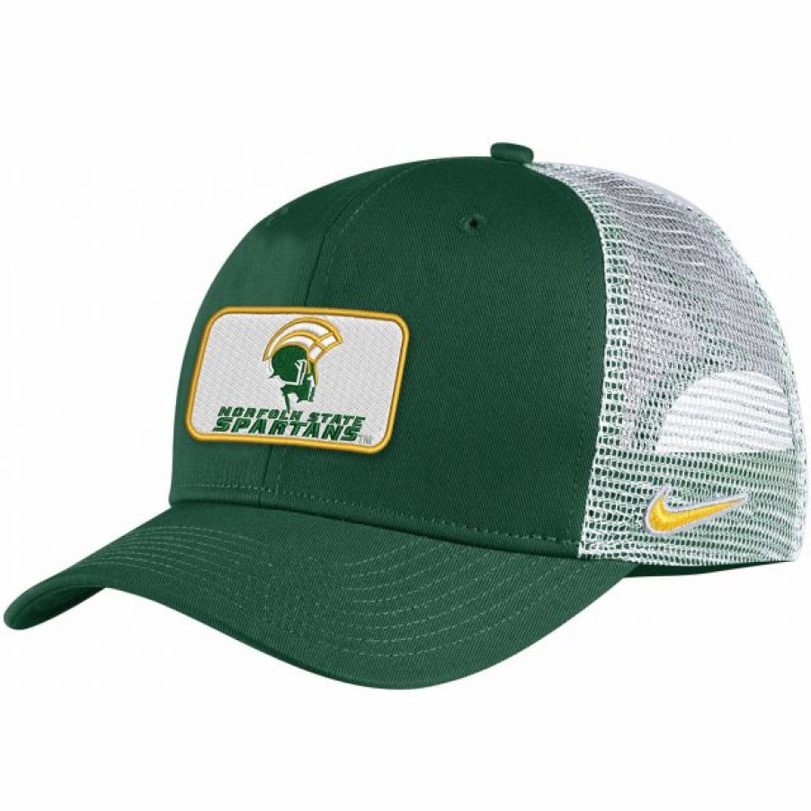 * Headwear | Nike Men'S Norfolk State Spartans Green Classic99 Trucker Hat