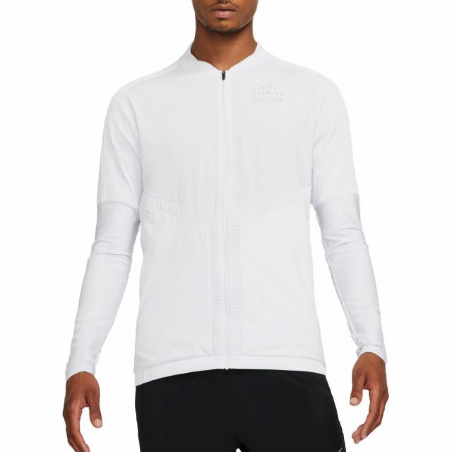 * Outerwear Tops | Nike Men'S Dri-Fit Element Run Division Full-Zip Running Top