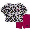 * Shorts | Nike Little Girl'S Bop Boxy T-Shirt And Shorts Set