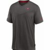 * Fitness Tops | Nike Men'S Tampa Bay Buccaneers Sideline Coaches Grey T-Shirt