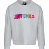 * Sweatshirts / Hoodies | Nike Little Girls' Sportswear Sticker Logo Crewneck Sweatshirt