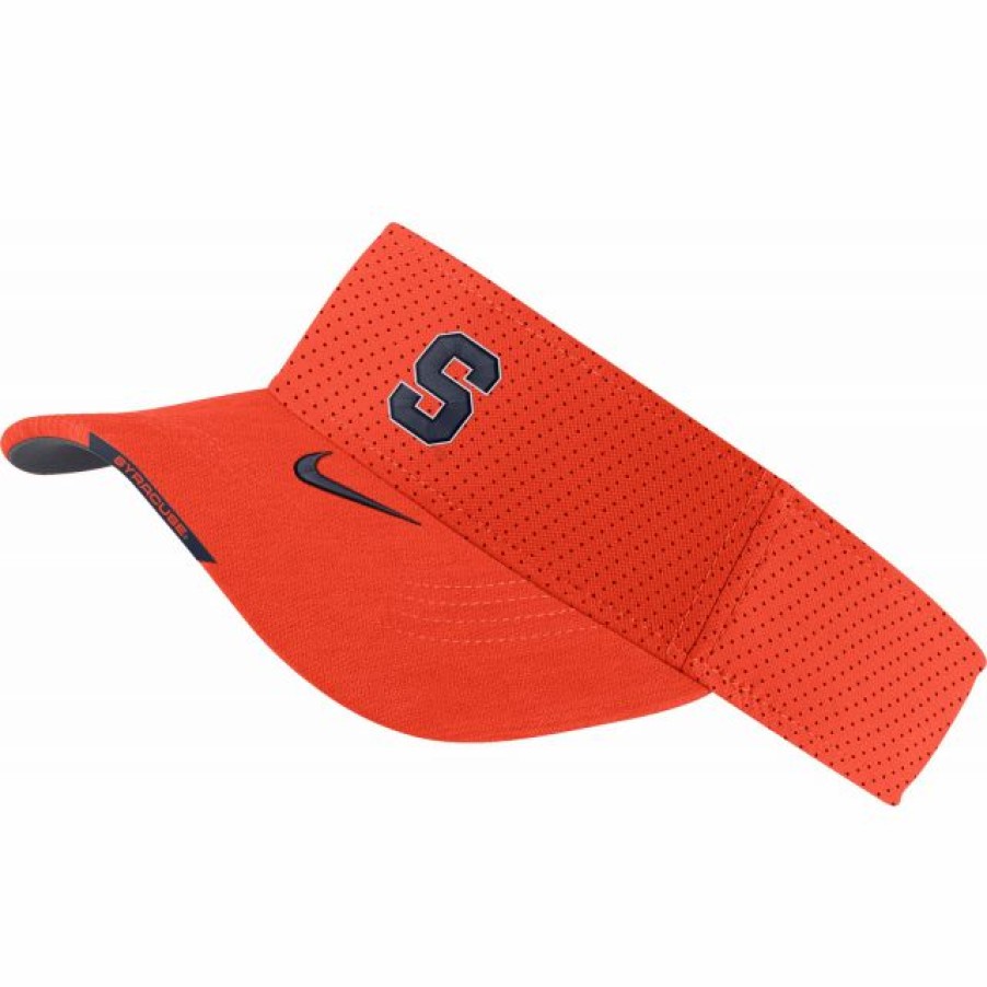 * Headwear | Nike Men'S Syracuse Orange Blue Aero Football Sideline Visor