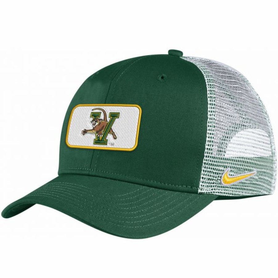 * Headwear | Nike Men'S Vermont Catamounts Green Classic99 Trucker Hat