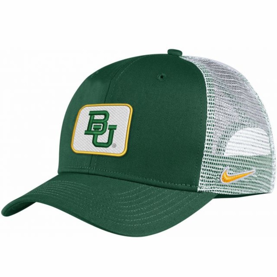 * Headwear | Nike Men'S Baylor Bears Green Classic99 Trucker Hat