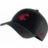 * Headwear | Nike Men'S Washington State Cougars Black Heritage86 Adjustable Hat