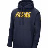 * Fitness Tops | Nike Men'S 2021-22 City Edition Indiana Pacers Blue Essential Pullover Hoodie