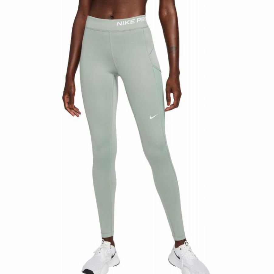 * Pants | Nike Women'S Therma-Fit Pro Warm Mid-Rise Pocket Leggings