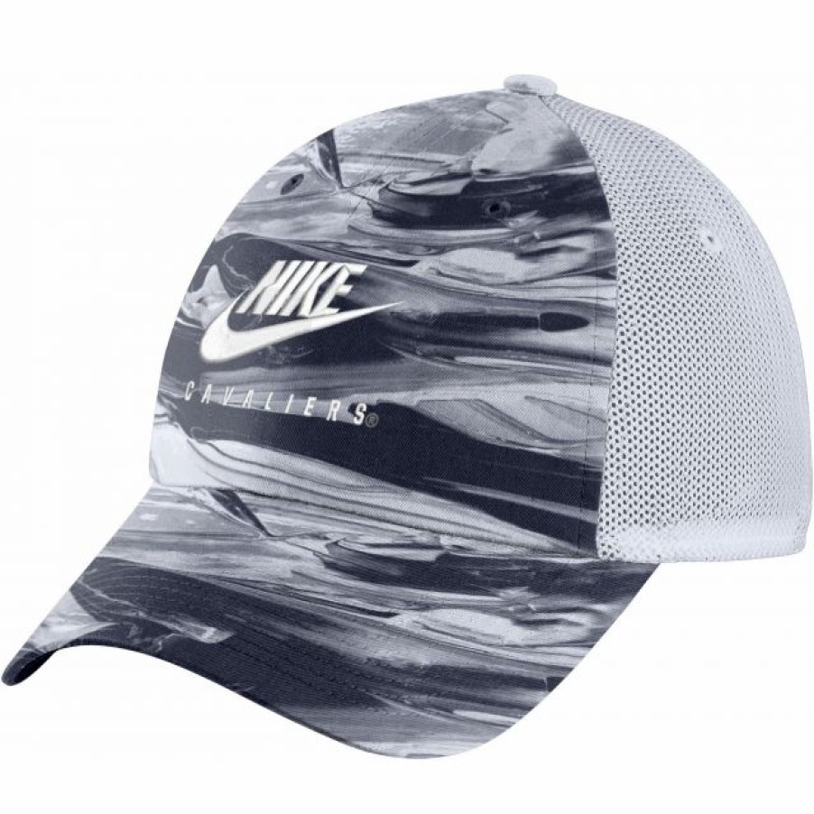 * Headwear | Nike Men'S Virginia Cavaliers Blue/White H86 Spring Break Adjustable Hat