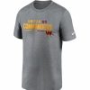 * Fitness Tops | Nike Men'S Washington Commanders United Grey T-Shirt