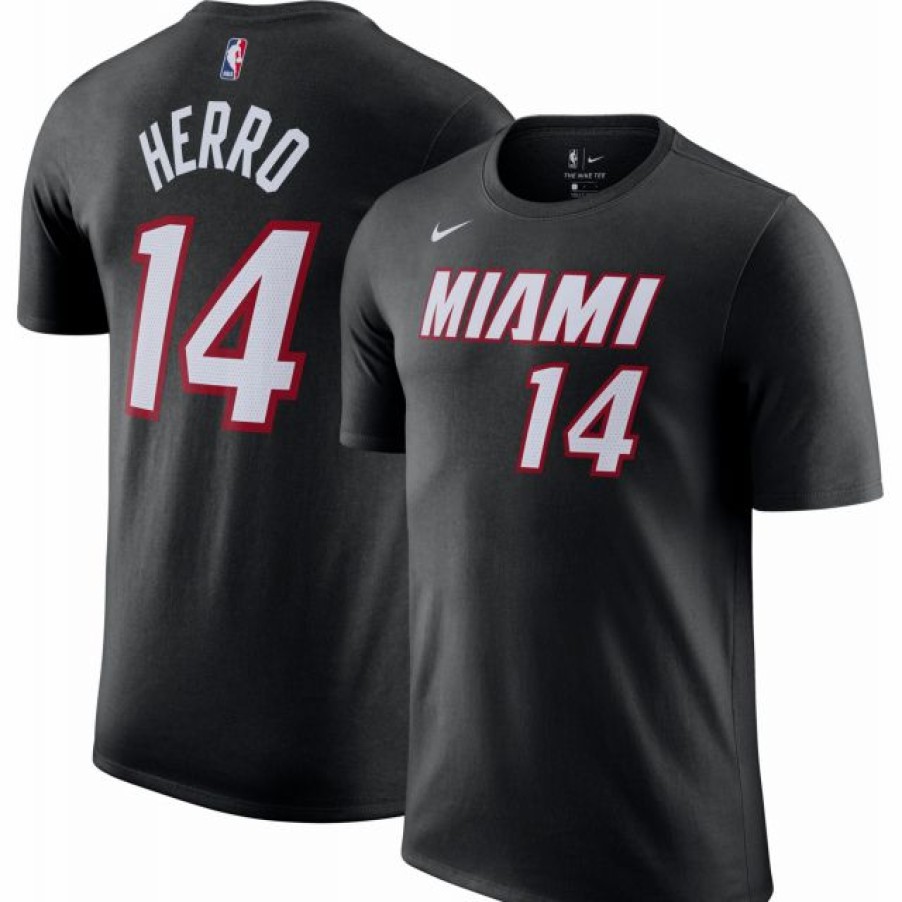 * Fitness Tops | Nike Men'S Miami Heat Tyler Herro #14 T-Shirt