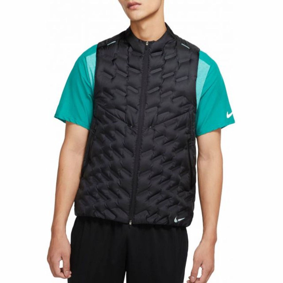 * Outerwear Tops | Nike Men'S Therma-Fit Adv Repel Down-Fill Running Vest