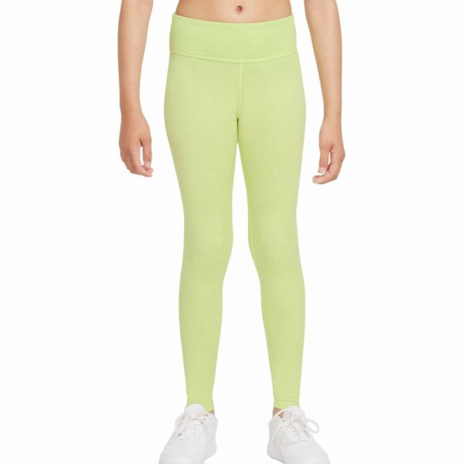 * Pants | Nike Girls' Dri-Fit One Luxe High-Rise Leggings Black