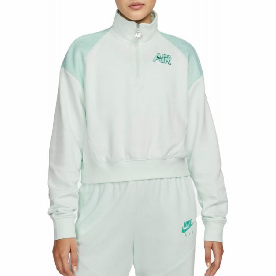 * Sweatshirts / Hoodies | Nike Women'S Sportswear Air 1/4 Zip Fleece Top