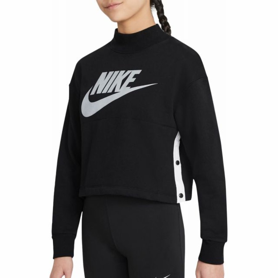 * Sweatshirts / Hoodies | Nike Girls' Sportswear Crewneck Pullover