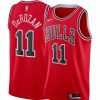 * Fitness Tops | Nike Men'S Chicago Bulls Demar Derozan #11 Red Dri-Fit Swingman Jersey