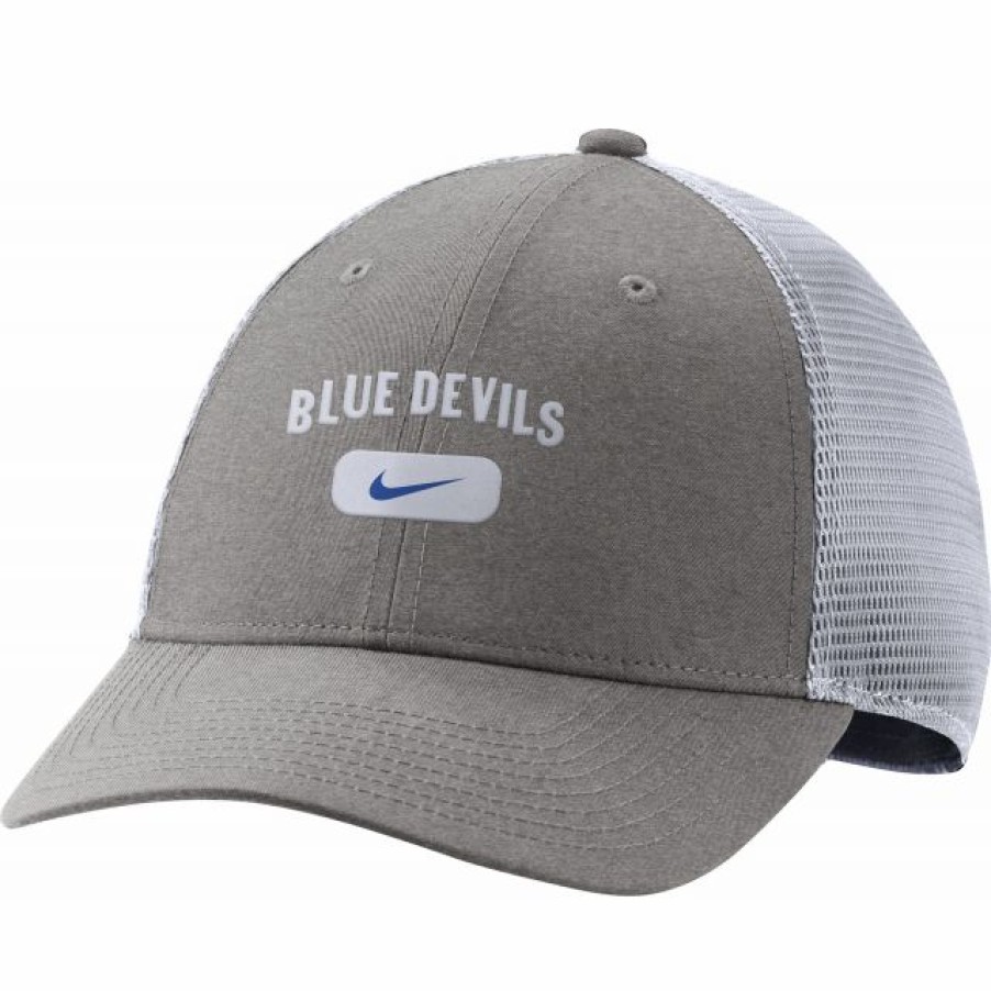 * Headwear | Nike Men'S Duke Blue Devils Grey Legacy91 Trucker Hat