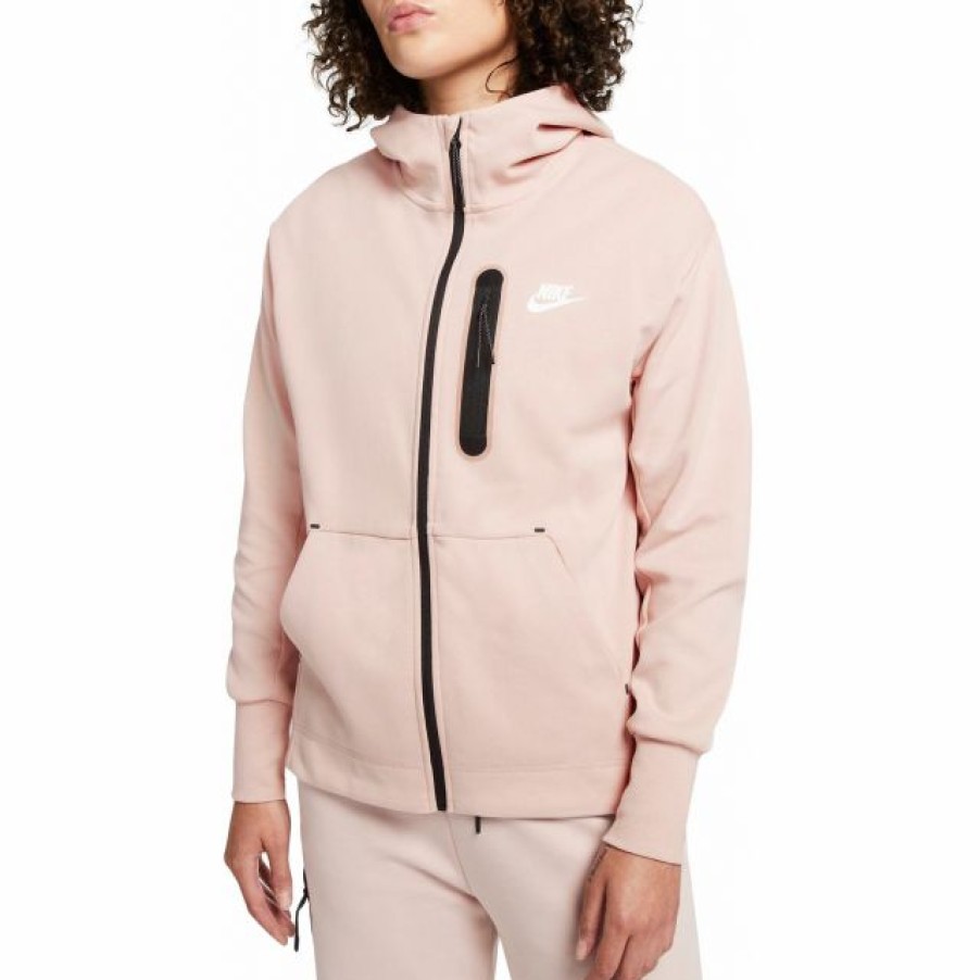 * Outerwear Tops | Nike Women'S Sportswear Tech Fleece Full-Zip Hoodie