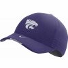 * Headwear | Nike Men'S Kansas State Wildcats Purple Aerobill Swoosh Flex Classic99 Football Sideline Hat