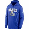 * Fitness Tops | Nike Men'S Los Angeles Rams Hometown Royal Therma-Fit Hoodie