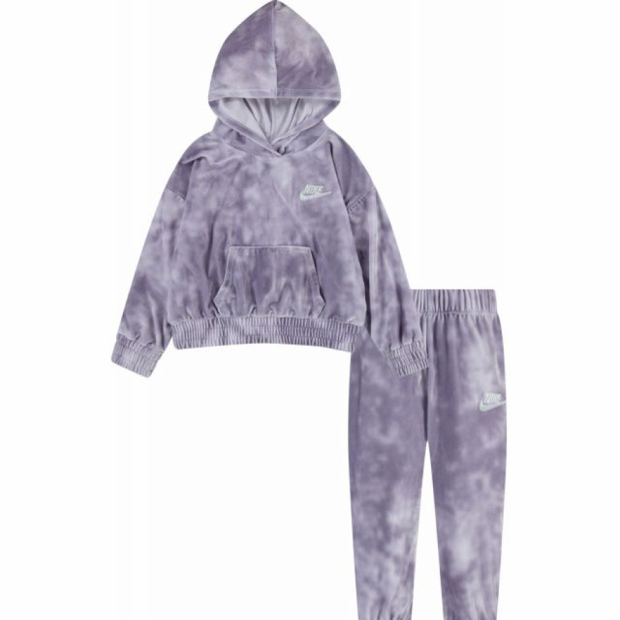 * Sweatshirts / Hoodies | Nike Toddler Girls' Velour Hoodie And Pant Set