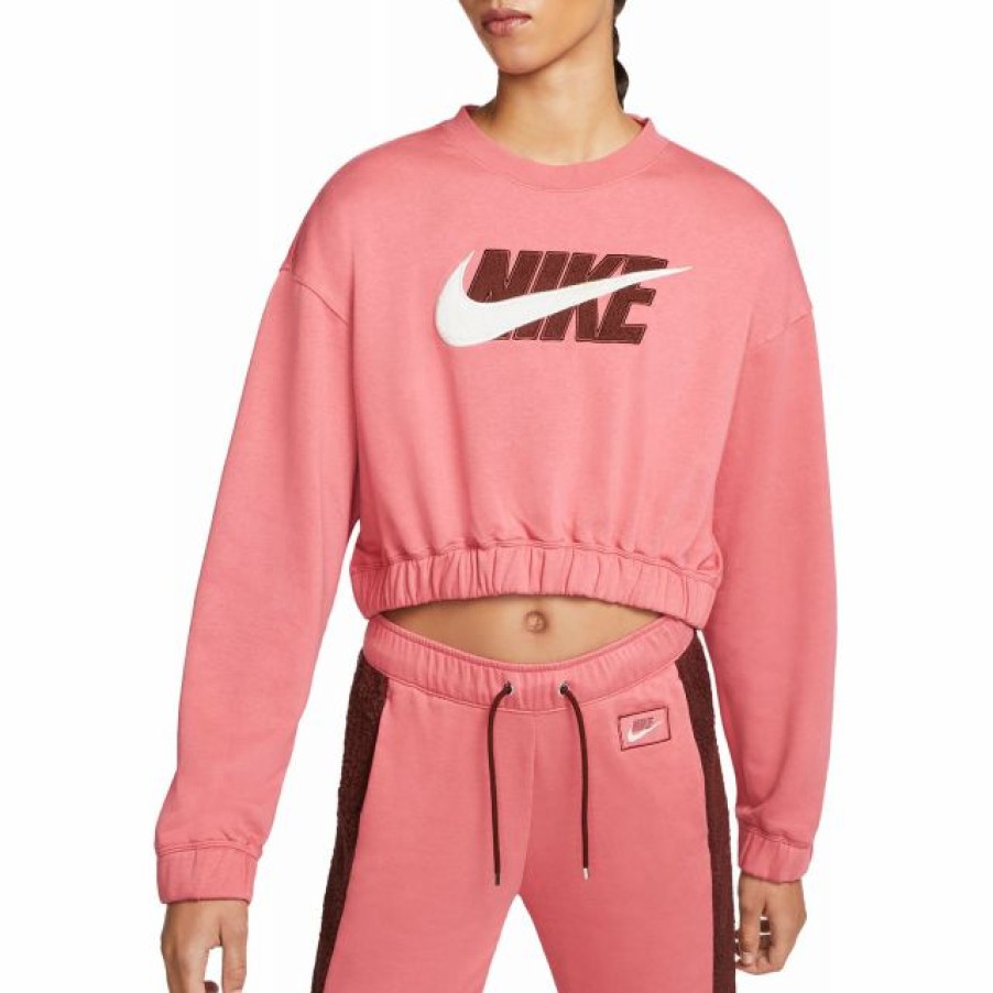 * Sweatshirts / Hoodies | Nike Women'S Sportswear Icon Clash Oversized Fleece Crewneck Sweatshirt