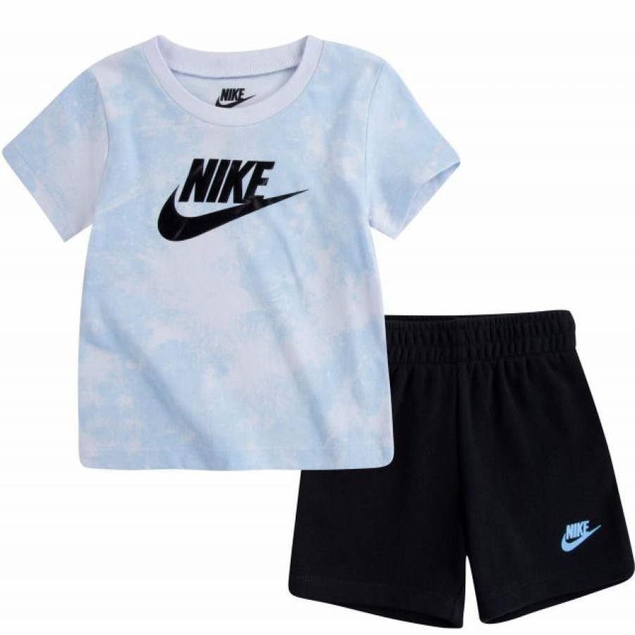 * Shorts | Nike Little Boys' Sportswear Washed T-Shirt And Shorts Set