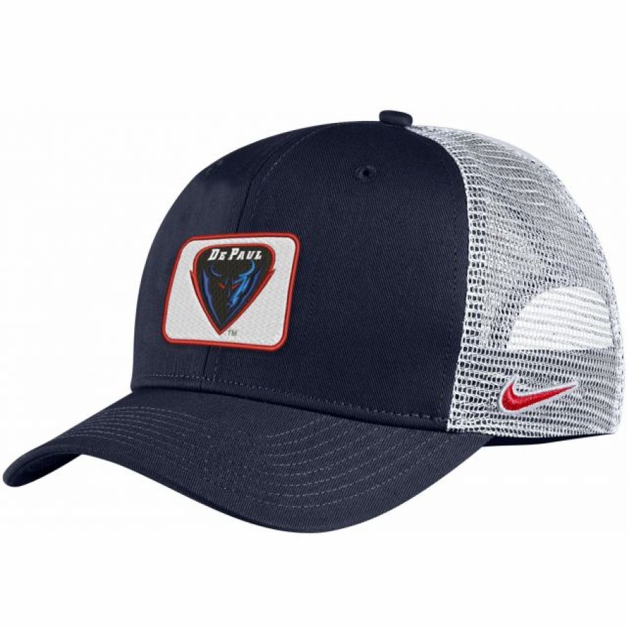 * Headwear | Nike Men'S Depaul Blue Demons Navy Classic99 Trucker Hat