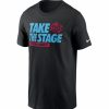 * Fitness Tops | Nike Men'S 2021 Nfl Draft Performer Black T-Shirt