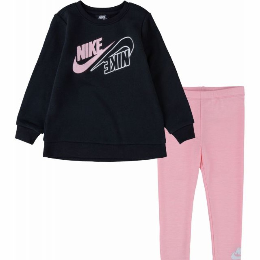 * Sweatshirts / Hoodies | Nike Girls' Mini Me Crew And Leggings Set